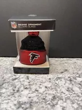 Atlanta Falcons Beanie Old World Christmas Glass Ornament, NIB