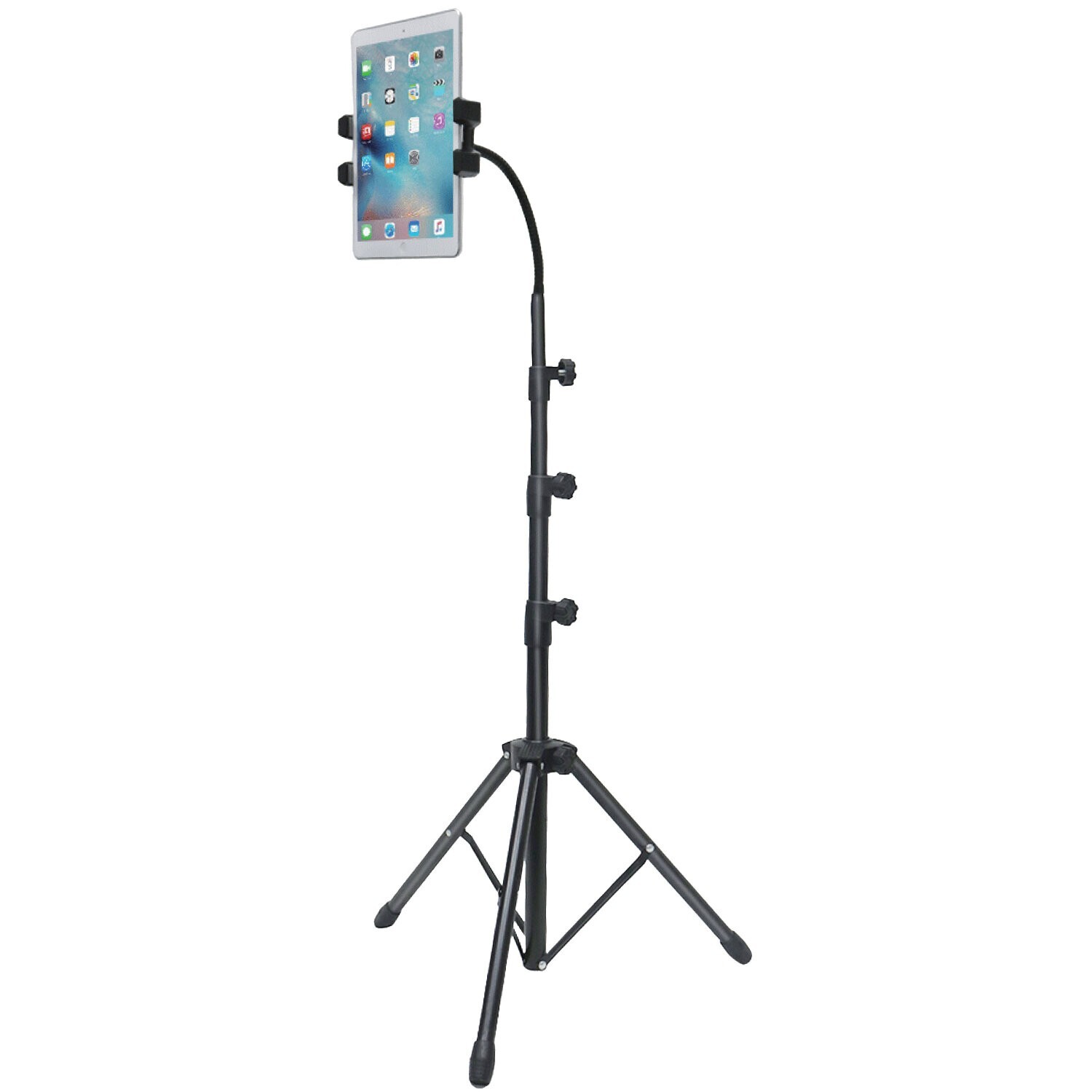 Supporto Tablet da Terra SMM20 | Collo di Cigno Telescopico Professionale