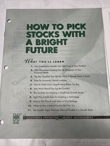 Successful Investing Money Management: How To Pick Stocks With Bright Future /CD - 第 7/8 張圖片