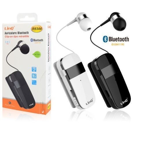 Auricolare Wireless Linq R8344 con Clip: Libertà Totale Senza Intralci