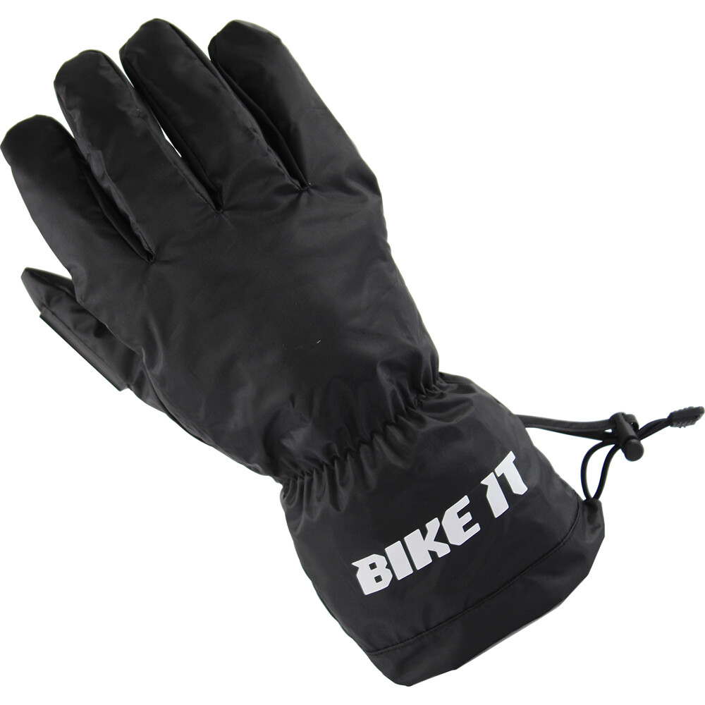 Bike It Waterproof Motorcycle Motorbike 5Finger Over Gloves/Mitts
