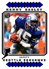 ACEO KENNY EASLEY SEATTLE SEAHAWKS CUSTOM HAND MADE ART CARD