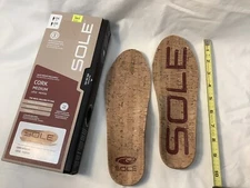 SOLE CORK Medium 1.6 mm Shoe Insoles  Men's Size 5.5 /Women's Size 7.5