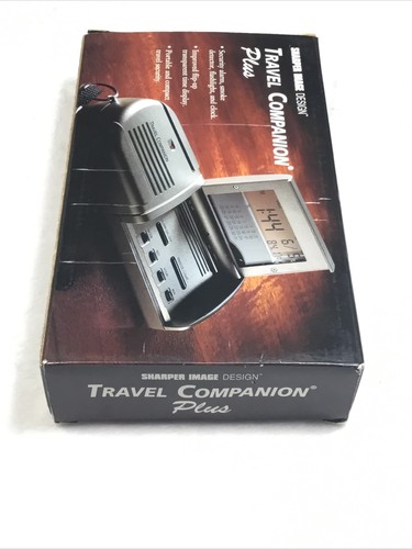 Vintage Sharper Image Travel Companion Plus Security Alarm Flashlight Clock - Picture 7 of 24