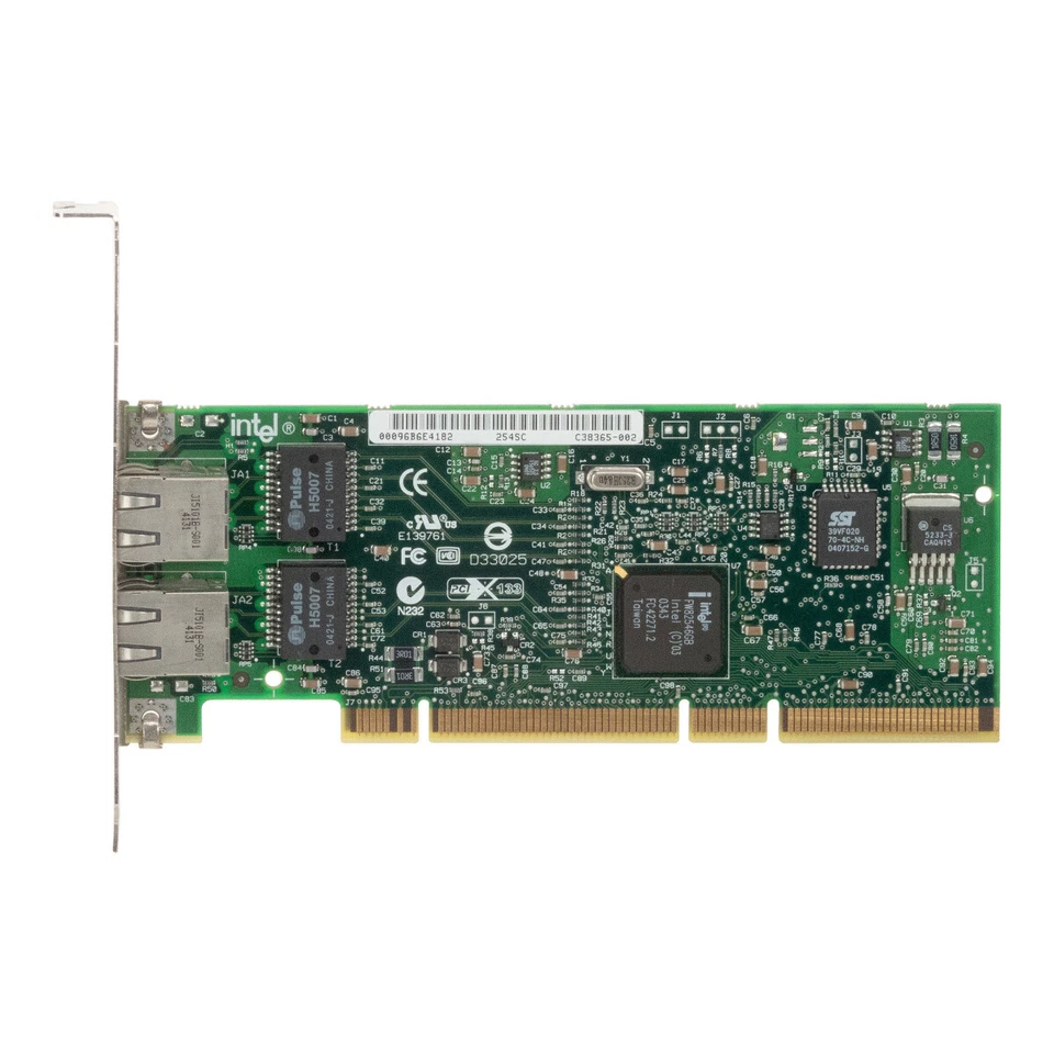 Network Cards IBM 00P6131 C38365-002 10/100/1000 Ethernet-Tx 2-PORT RJ45 Pci-X - Image 3 of 3