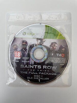 Saints Row 3 The Third Komplettpaket Xbox 360 DLC Disc 1 nur getestet PAL