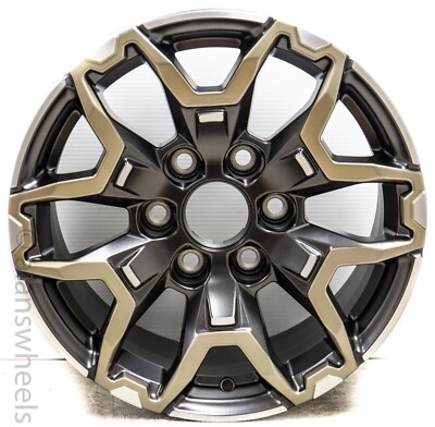 4 GMC Sierra Yukon Denali Factory OEM Black Bronze 17