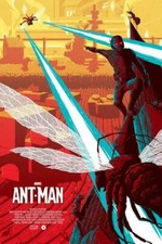 Ant-Man Print by Florey GREYMATTER Bottleneck Mondo Marvel