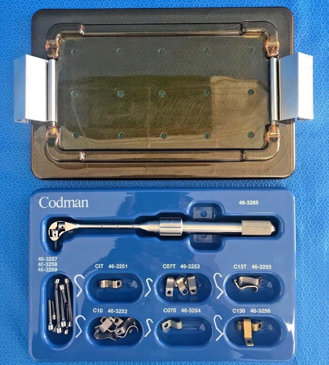 Codman 46-3265 Halifax Interlaminar Clamp Set Neuro | eBay
