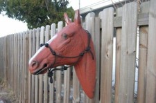 1/4" YEARLING OR MED. PONY SIZE STIFF ROPE TRAINING HALTER FITS  ANDERSON METHOD