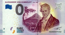 Zero Euro Note - 0 Euro Note - Alexander von Humboldt 2019-1