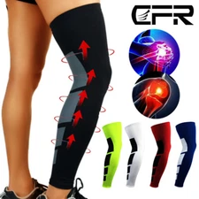 Knee High Leg Support Stockings Compression Socks Thigh Sleeve Sports Men Women