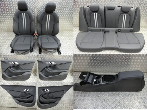 BMW 1 F40 SPORT Lederausstattung Sitze Seats UPHOLSTERY Sensatec Antracyt RHD
