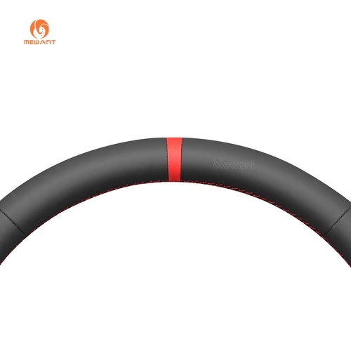 Real Leather Steering Wheel Wrap for Land Rover Discovery Sport (L550) 2015-2019 - Picture 6 of 10
