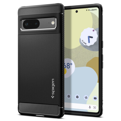 Pixel 7 Pro Case / Pixel 7 | Spigen [Rugged Armor] Shockproof Slim Cover