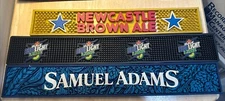 Bar Mat Lot - Newcastle Brown Ale, Labatt Blue Light Lime, Samual Adams