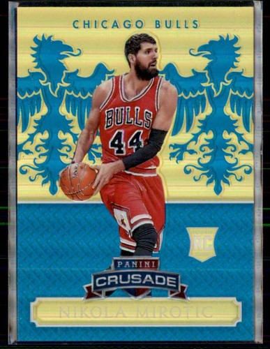 2014 Panini Excalibur Basketball Teal Nikola Mirotic #165