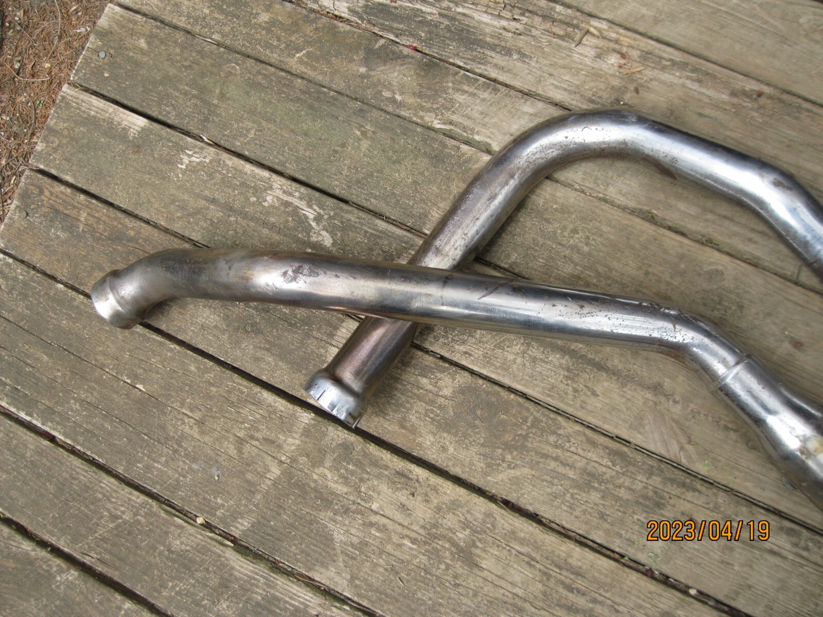 Harley Panhead Exhaust Pipes Chopper Bobber eBay