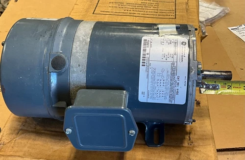GE 1/2 HP Motor 3 PH 5K42HN4202 RPM 1725 with Brake