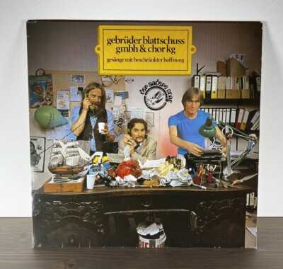 Gebrüder Blattschuss  Gesänge mit beschränkter Hoffnung  Hansa Vinyl Vintage LP
