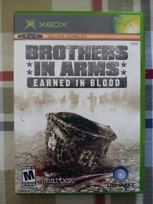 BROTHERS IN ARMS EARNED IN BLOOD XBOX GAME COMPLETE