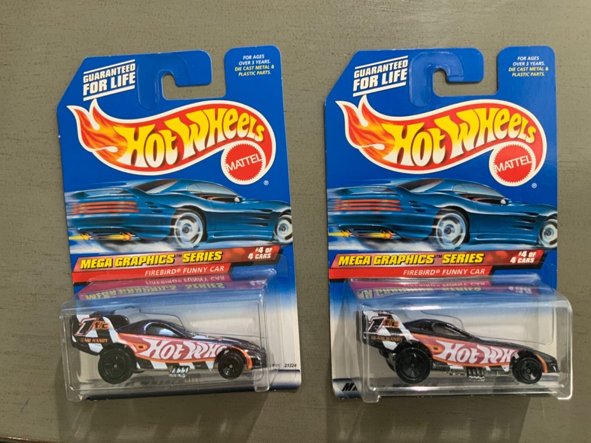 HOT WHEELS PONTIAC FIREBIRD FUNNY CAR SIDE SPLITTER COLLECTION