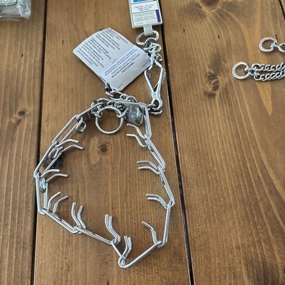 Herm Sprenger Ultra-Plus Prong Dog Training Collar - Chrome   22