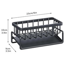 1pc Sponge Holder For Kitchen Sink ,Essentials Decor Organizer Caddy Accessories