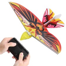 (Orange)RC Flying Bird Toy Highly Simulation 2.4GHz Remote Control EBird