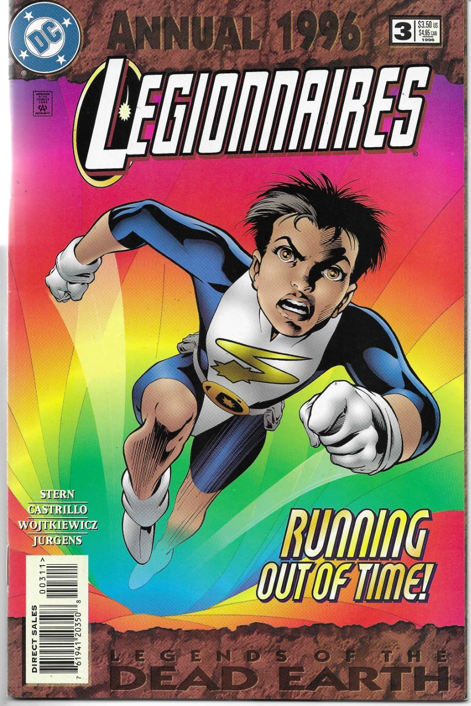 LEGIONNAIRES ANNUAL #3 - Back Issue (S)