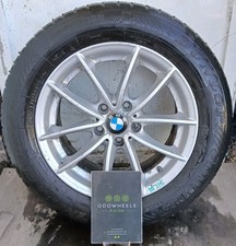 BMW X3 ALLOY WHEEL 17" COMPLETE WITH DUNLOP TYRE X1 SINGLE SPARE STYLE 304 F25