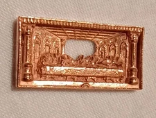 The Last Supper Leonardo Da Vinci .999 Fine Copper 3.8 Grams Solid Hand Poured