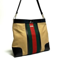 Borsa a tracolla Gucci linea sherry in tela originale