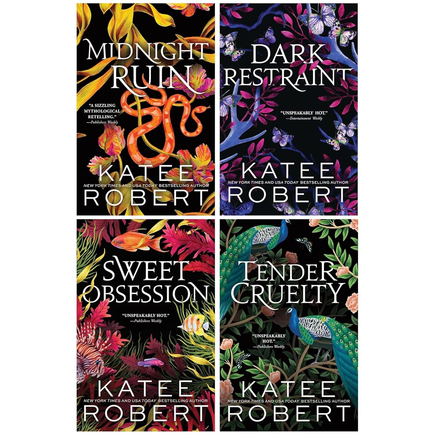 Katee Robert Unisex Dark Olympus Series 4 Books Collection Set By - Fiction - Paperback - Image 4