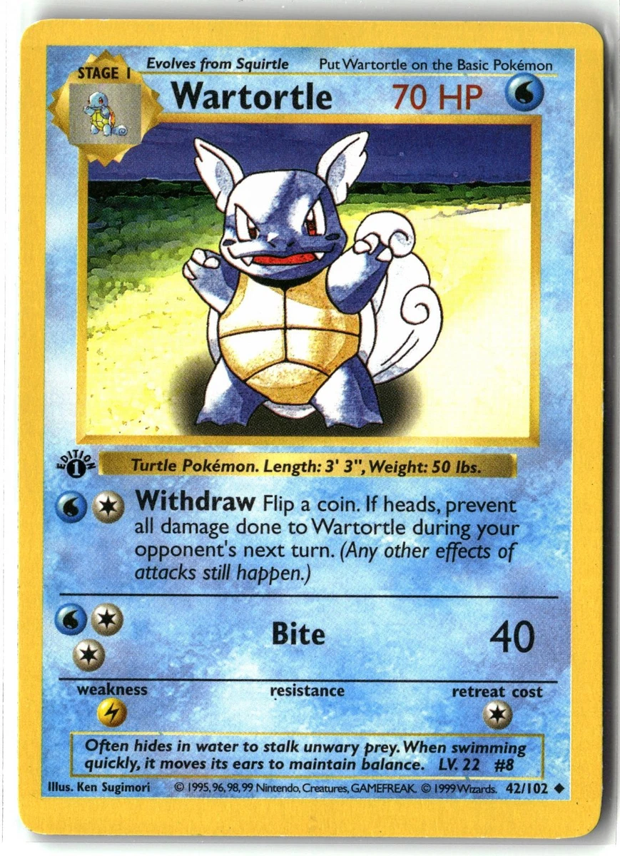 Pokémon Pokémon TCG Shadowless Individual Collectible Card Game