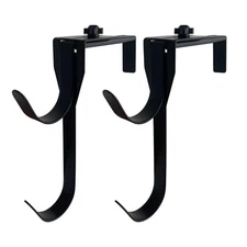 Adjustable Pool Pole Hanger/Hook, 2 Pcs Aluminum Pool Fence Hook, Double Pool...