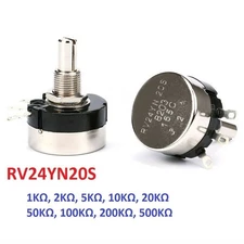 RV24YN20S Carbon Film Single Turn Potentiometer Adjustable Resistors 1K to 500K