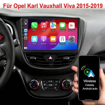 Für Opel Karl Vauxhall Viva 2015-2019 Android 15 Autoradio Carplay Navi RDS WIFI