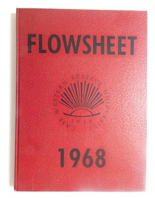 Cleveland Case Western Reserve U Medical School Yearbook Flowsheet 1968 Doctors