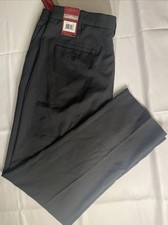 New Axist Men  s Dress Pants BLACK Size 36Wx30L Slim Fit Stretch