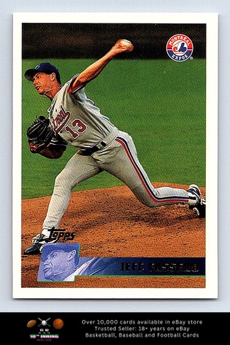 1996 Topps Jeff Fassero #269 card