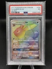 2017 POKEMON SUN & MOON SECRET #154 FULL ART/UMBREON GX PSA 7