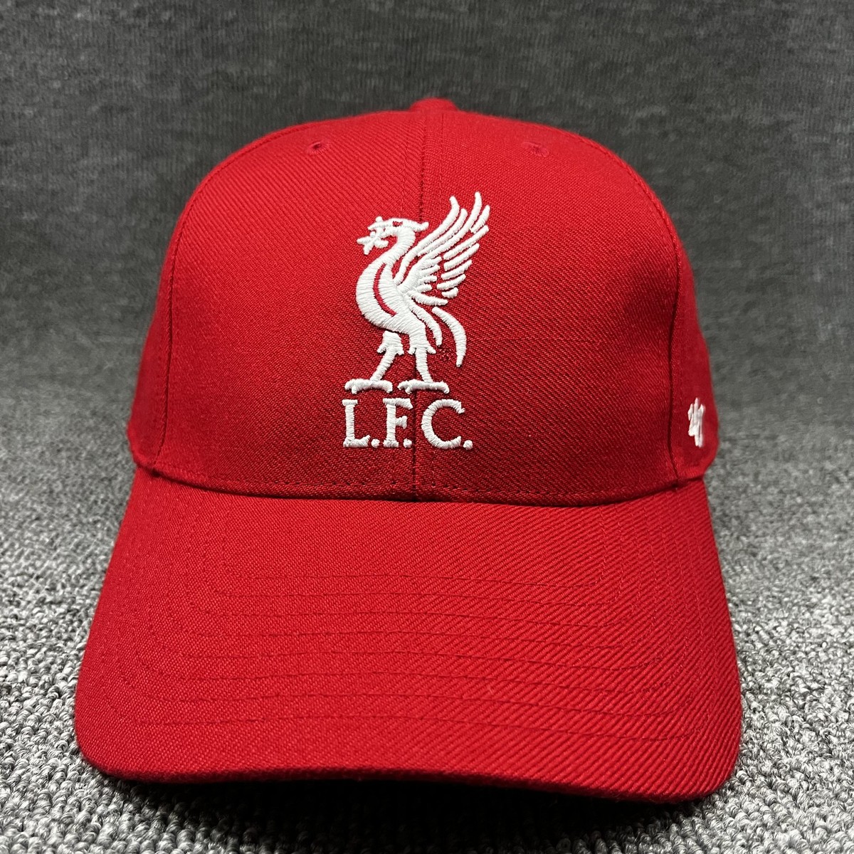 '47 Brand Liverpool FC Red MVP Adjustable Baseball Cap LFC Hat