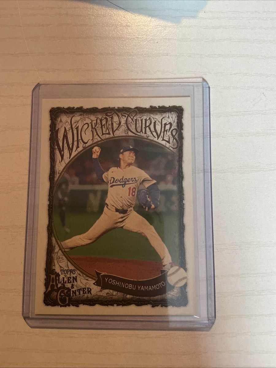 2025 Topps MLB Allen & Ginter #WC-11 Yoshinobu Yamamoto Wicked