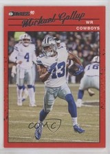 2020 Panini Donruss Retro 1990 Michael Gallup #R90-MG 0z3d