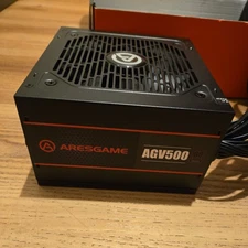 ARESGAME AGV500 80 Plus Bronze Power Supply Only Used Once Free Shipping!!!