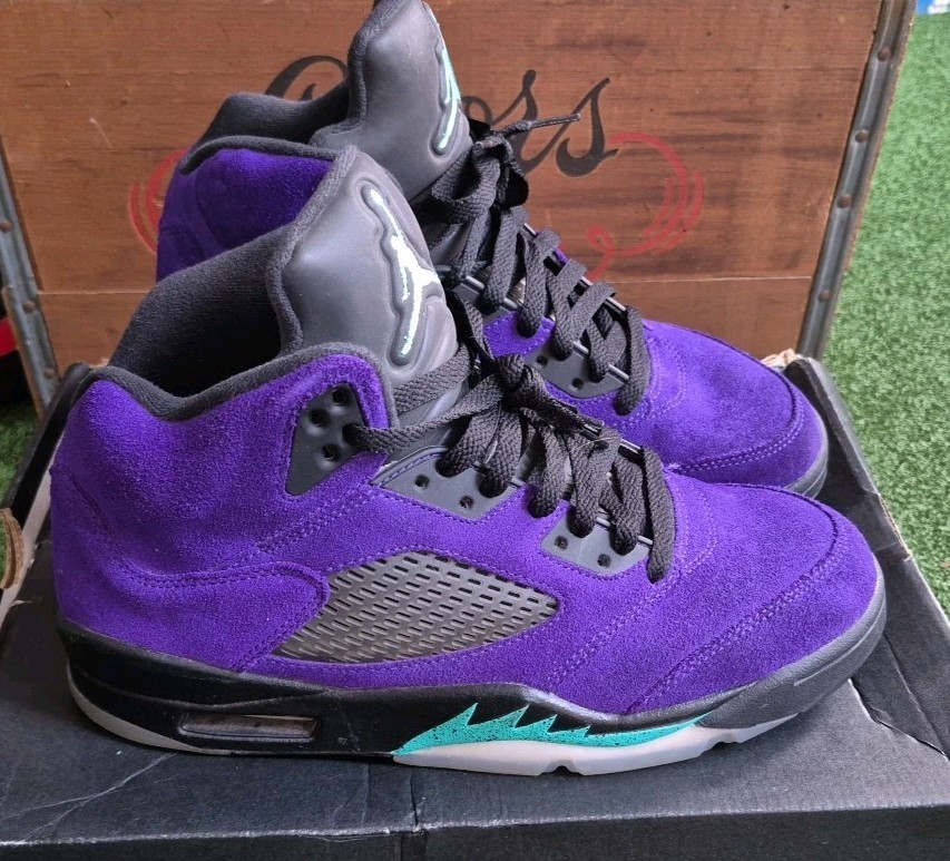 スニーカー NIKE Air Jordan 5 Retro Alternate Grape (2020) AW 20 Size 9 - Jordan 5 Retro Alternate Grape 2020 | eBay