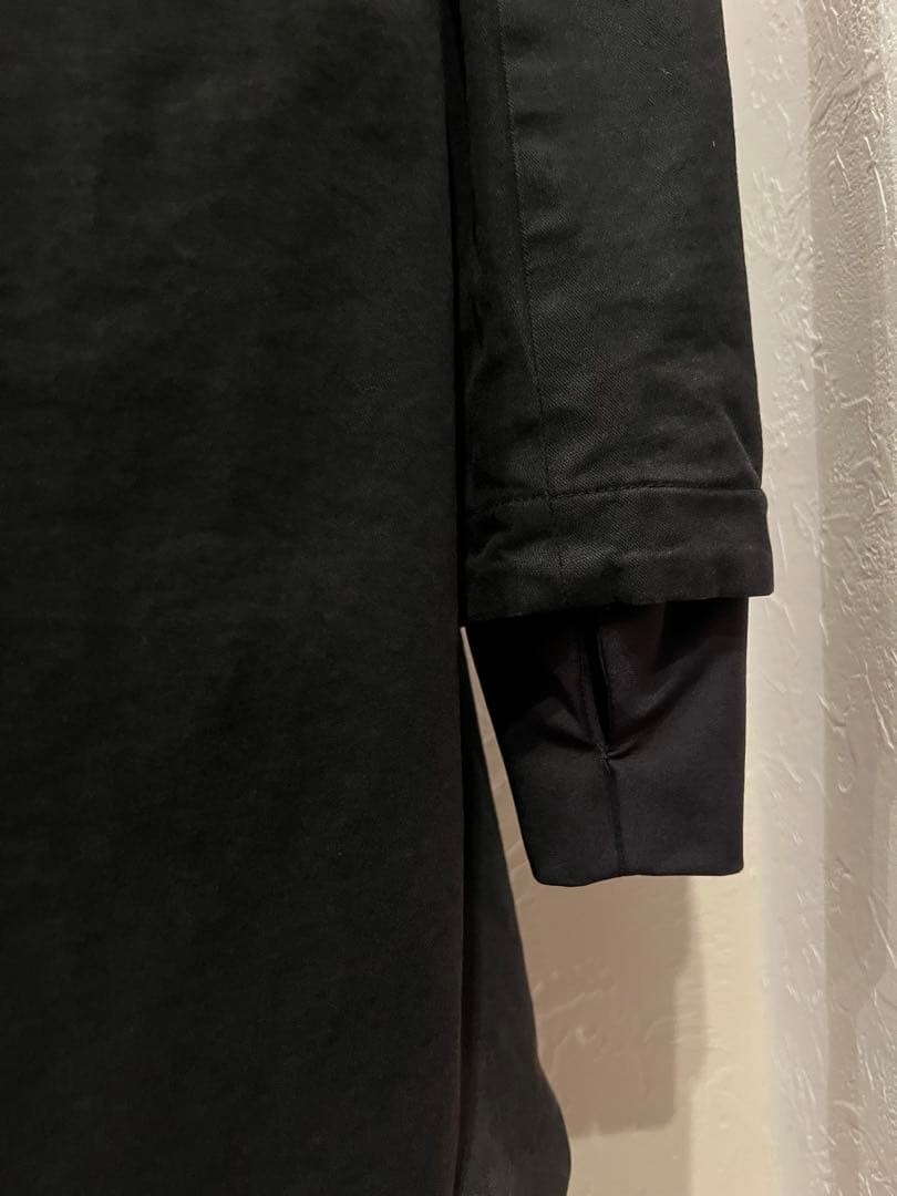 11 by Boris Bidjan Saberi Black Wing Coat