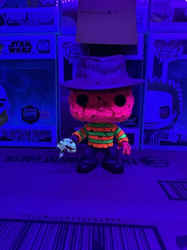 Custom Bloody Super GITD Funko Pop! Nightmare on Elm Street Freddy Krueger - Picture 8 of 23