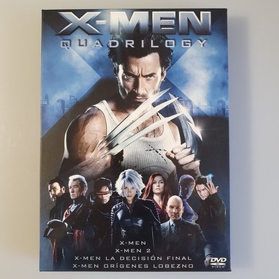 X-MEN: QUADRILOGY | EDICION ESPECIAL 4 DVD - ESPAÑOL | MARVEL / 2000 2009